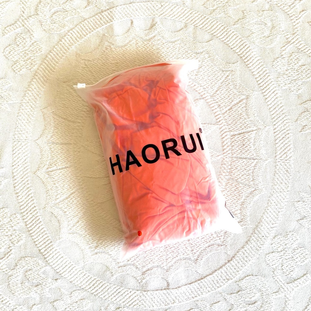 NWT Bright Orange Table Cover